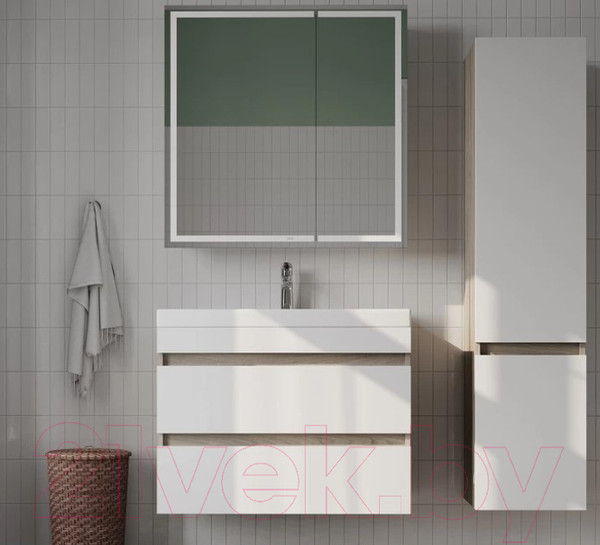 Изображение товара Шкаф с зеркалом для ванной IDDIS Zodiac ZOD8000i99