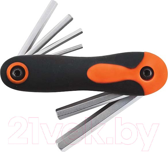 Изображение товара Набор ключей FIT Шестигранные CrV / 64182 (8шт)