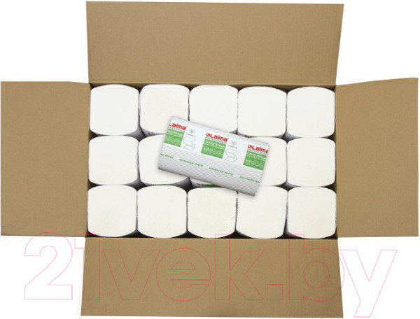 Изображение товара Бумажные полотенца Laima Advanced White / 111341 (белый)