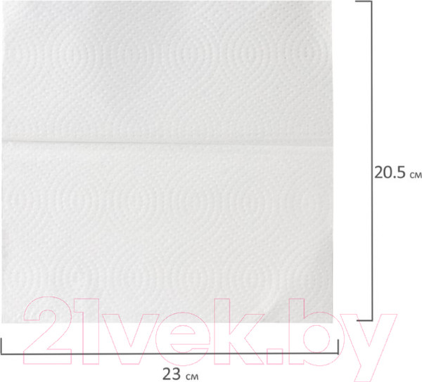 Изображение товара Бумажные полотенца Laima Advanced White / 111341 (белый)