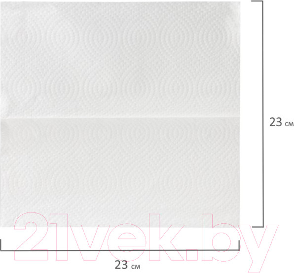 Изображение товара Бумажные полотенца Laima Universal White Plus / 111343 (белый)