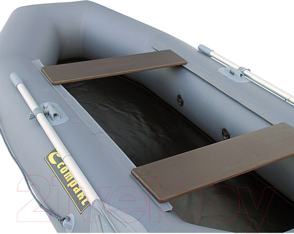 Изображение товара Надувная лодка Leader Boats Компакт-240 / 4022022 (серый)