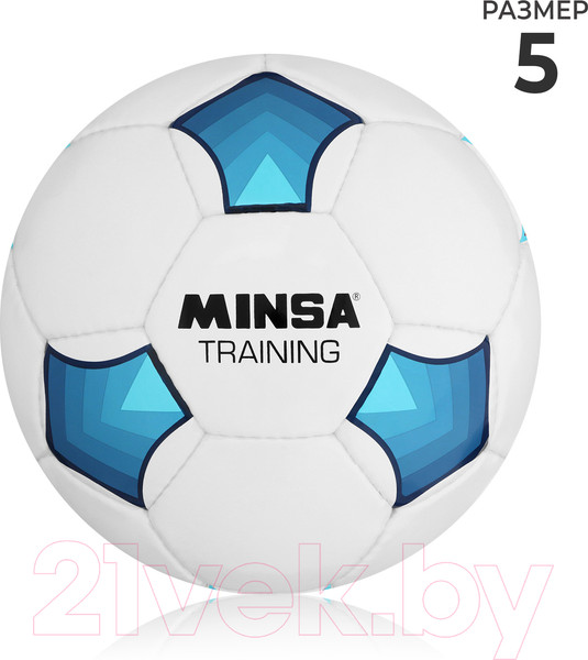 Изображение товара Футбольный мяч Minsa Training 9376736 (размер 5)