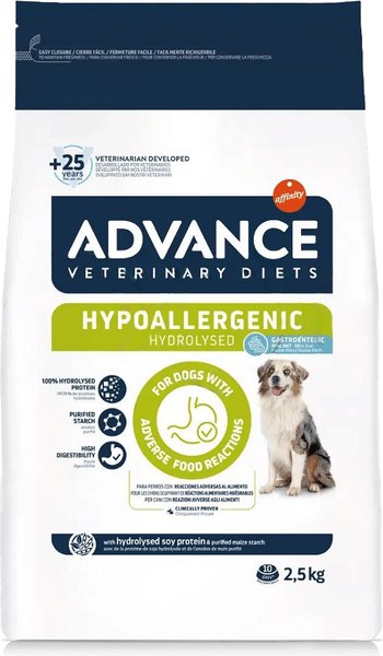 Изображение товара Сухой корм для собак Advance VetDiet Hypoallergenic (2.5кг)
