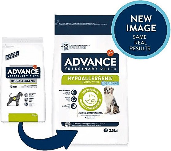 Изображение товара Сухой корм для собак Advance VetDiet Hypoallergenic (2.5кг)