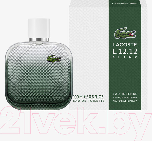 Изображение товара Туалетная вода Lacoste L.12.12 Blanc Eau Intense (100мл)