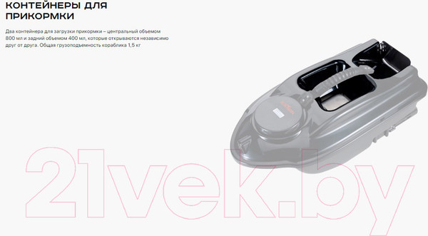 Изображение товара Прикормочный кораблик Boatman Actor Pro Black / ACT-PR-B