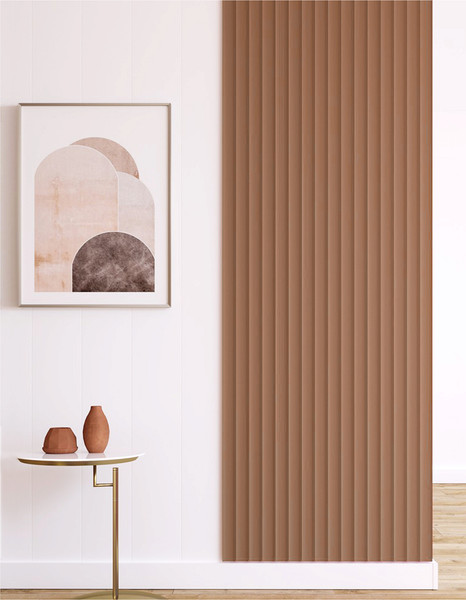 Изображение товара Рейка интерьерная STELLA МДФ Планкен Рекесс De Luxe Mauve (2700x50x19)