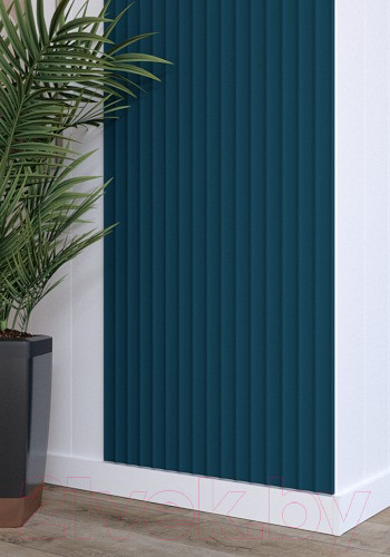 Изображение товара Рейка интерьерная STELLA МДФ Планкен Рекесс De Luxe Ocean (2700x50x19)