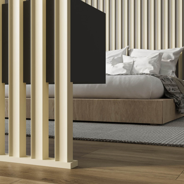 Изображение товара Рейка интерьерная STELLA МДФ Планкен Рекесс De Luxe Palomino (2700x50x19)