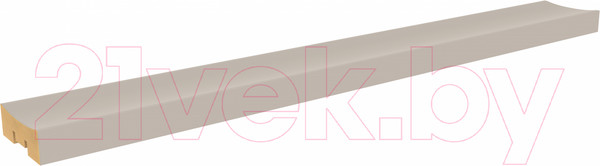Изображение товара Рейка интерьерная STELLA МДФ Планкен Рекесс De Luxe Sandgrau (2700x50x19)