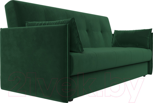 Изображение товара Диван Лига Диванов Лига-018 / 117841 (велюр зеленый)