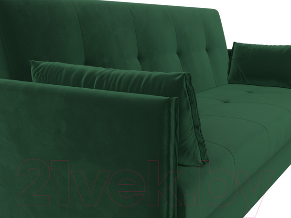 Изображение товара Диван Лига Диванов Лига-018 / 117841 (велюр зеленый)
