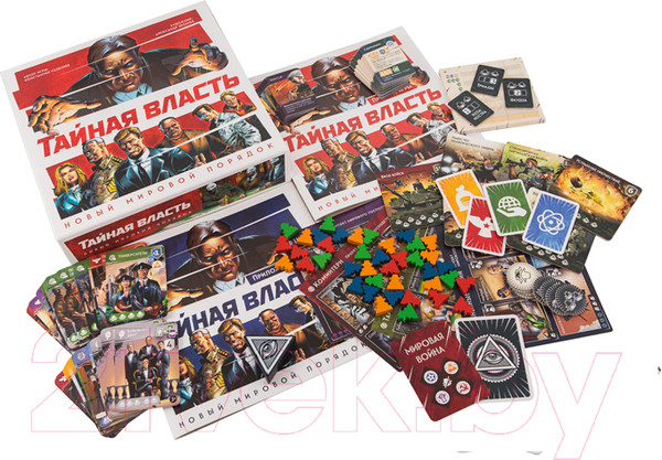 Изображение товара Настольная игра Crowd Games Тайная власть. Новый мировой порядок / 22G-1705-1704