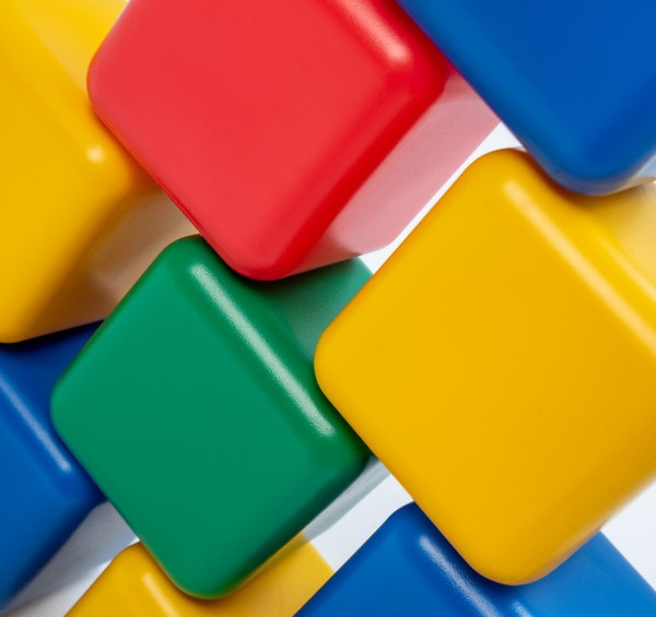 Изображение товара Развивающий игровой набор Соломон Набор цветных кубиков / 1930547