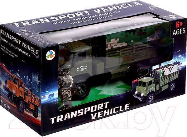 Изображение товара Радиоуправляемая игрушка Sima-Land Грузовик. Военный JC20-6B / 7531716