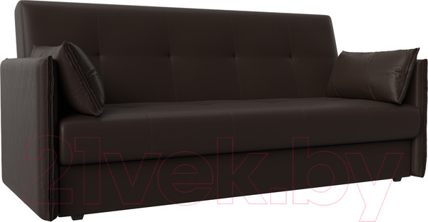 Изображение товара Диван Лига Диванов Лига-018 / 117887 (экокожа коричневый)
