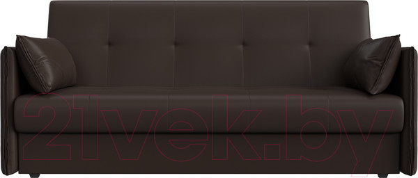Изображение товара Диван Лига Диванов Лига-018 / 117887 (экокожа коричневый)
