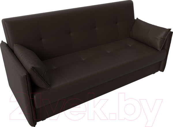 Изображение товара Диван Лига Диванов Лига-018 / 117887 (экокожа коричневый)