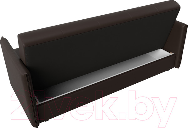 Изображение товара Диван Лига Диванов Лига-018 / 117887 (экокожа коричневый)