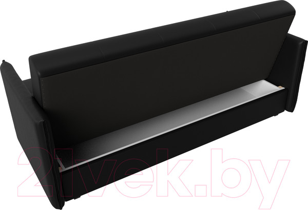 Изображение товара Диван Лига Диванов Лига-018 / 117889 (экокожа черный)