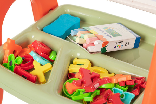 Изображение товара Мольберт детский Labalu С магнитным алфавитом QL252603 (оранжевый)