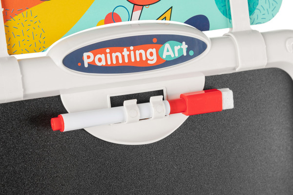 Изображение товара Мольберт детский Labalu С магнитным алфавитом QL252603 (оранжевый)