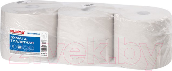 Изображение товара Туалетная бумага Laima Universal / 111336 (6шт)