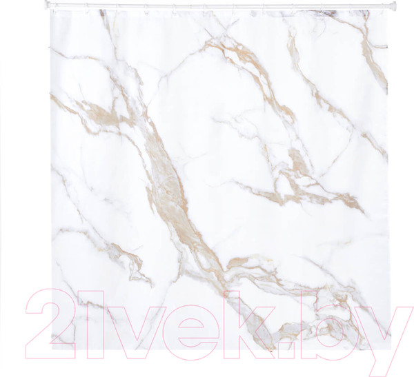 Изображение товара Шторка-занавеска для ванны РМС Мрамор ШП-02БЖ