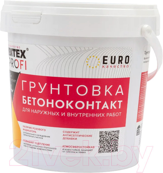 Изображение товара Грунтовка Farbitex Профи Бетоноконтакт акриловая (1.4кг)