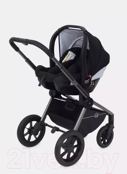 Изображение товара Детская универсальная коляска Rant Flex Pro 3 в 1 2023 / RA075 (Black)