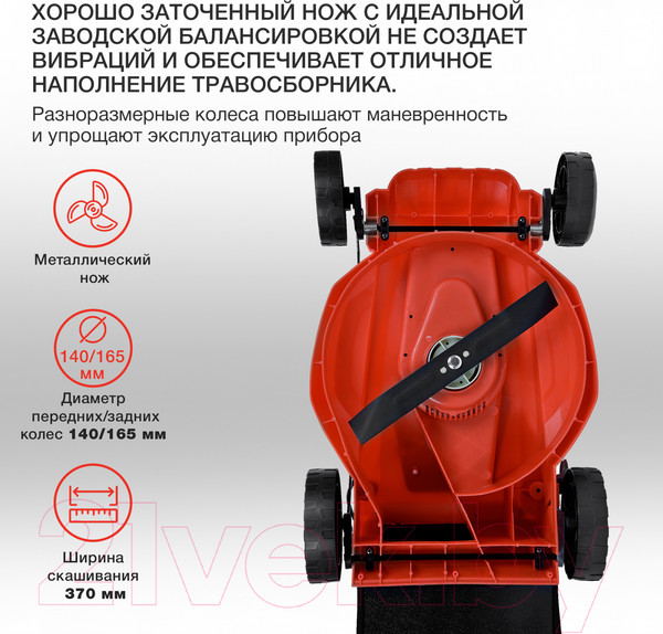 Изображение товара Газонокосилка электрическая StarWind ELM-1500