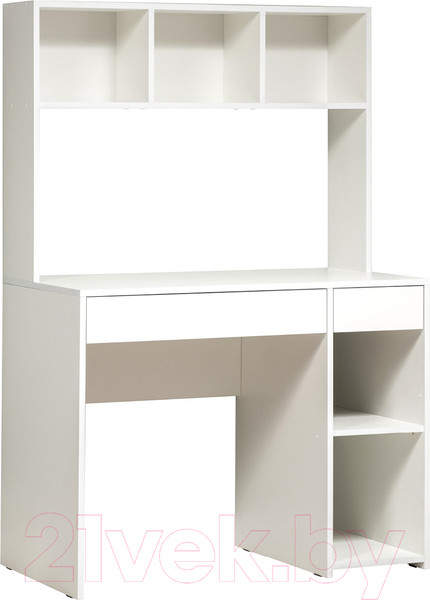 Изображение товара Письменный стол Mobi Комфорт 12.77 F (белый PE шагрень)