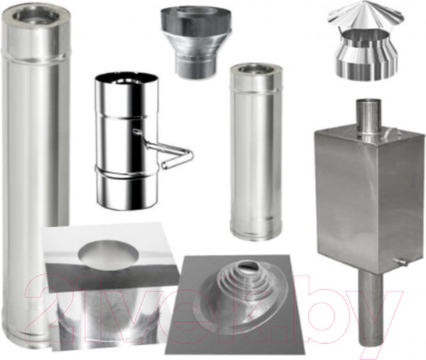 Изображение товара Дымоход для котла КомфортПром Банный стандарт 10221172