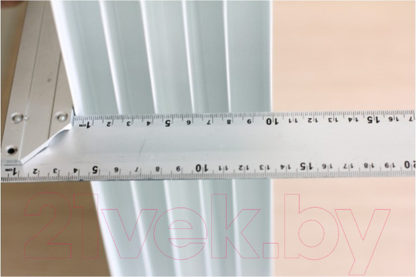 Изображение товара Радиатор алюминиевый Русский радиатор AL 500/100 (6 секций)