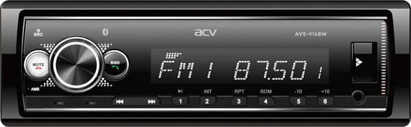 Изображение товара Бездисковая автомагнитола ACV AVS-916BM