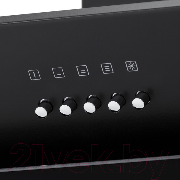 Изображение товара Вытяжка наклонная Krona Vierkant 600 PB / КА-00005791 (черный)