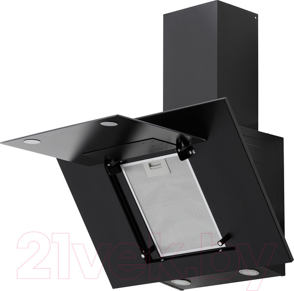 Изображение товара Вытяжка наклонная Krona Vierkant 600 PB / КА-00005791 (черный)