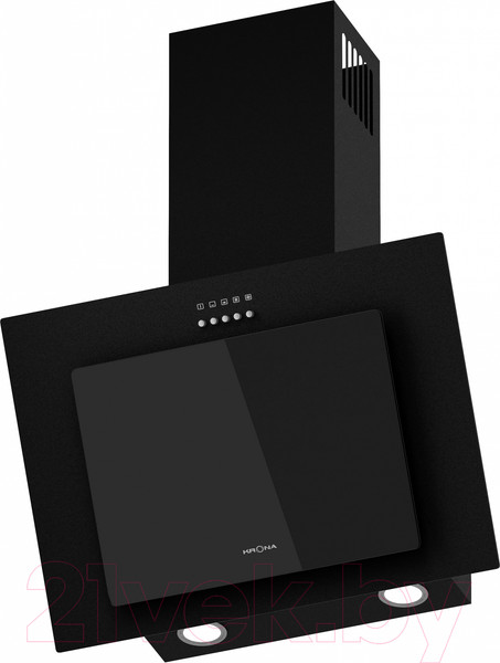 Изображение товара Вытяжка наклонная Krona Vierkant 600 PB / КА-00005791 (черный)