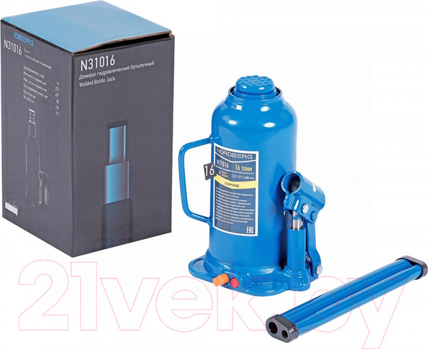 Изображение товара Бутылочный домкрат Nordberg N31016
