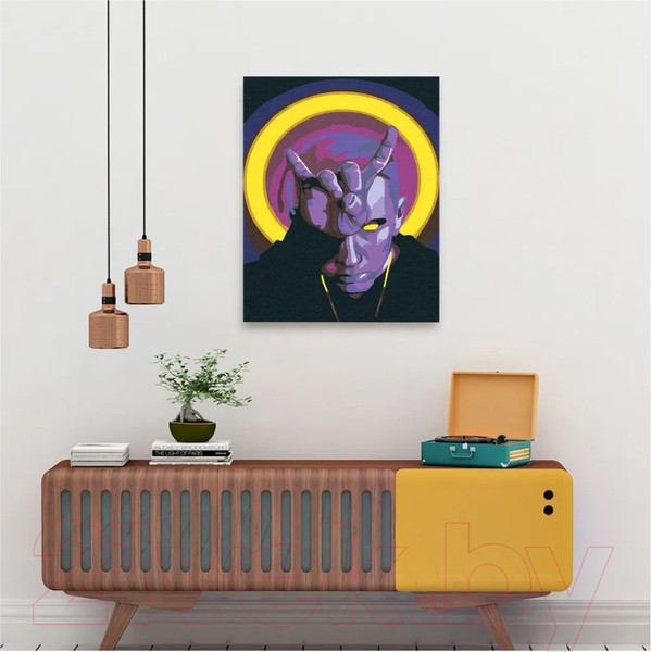 Изображение товара Картина по номерам Red Panda Эминем p54141 (30х40)