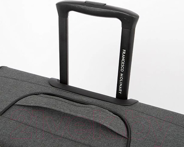 Изображение товара Чемодан на колесах Francesco Molinary 338-1004/3-24GRY (серый)