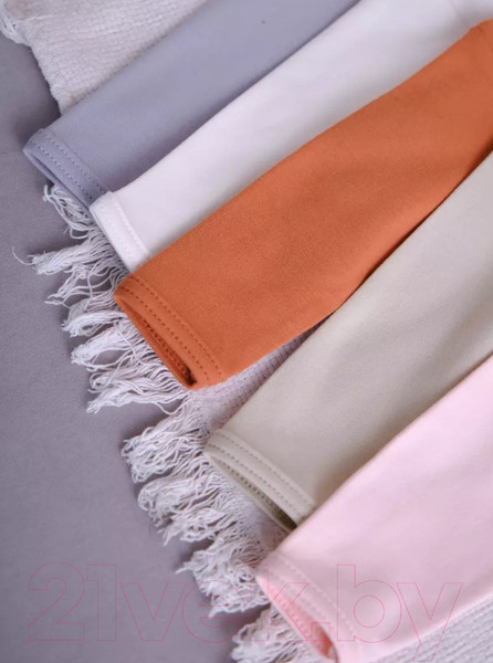 Изображение товара Боди для малышей Rant Hugs And Kisses с длинным рукавом / 6472/3-74 (Soft Pink, р.74)