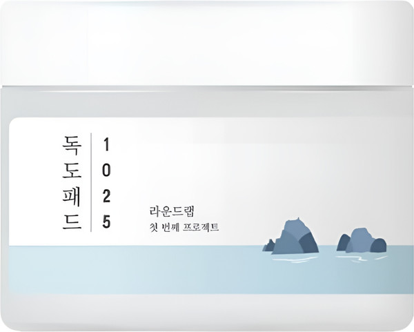 Изображение товара Пэд для лица Round Lab 1025 Dokdo Pad Отшелушивающие с морской водой (70шт)