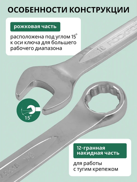 Изображение товара Набор ключей RockForce RF-5261P36
