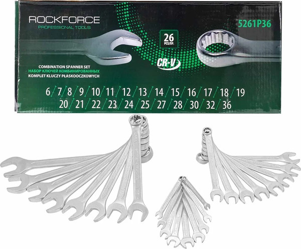 Изображение товара Набор ключей RockForce RF-5261P36