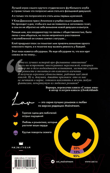 Изображение товара Книга АСТ Слепая зона (Стайнер К.)