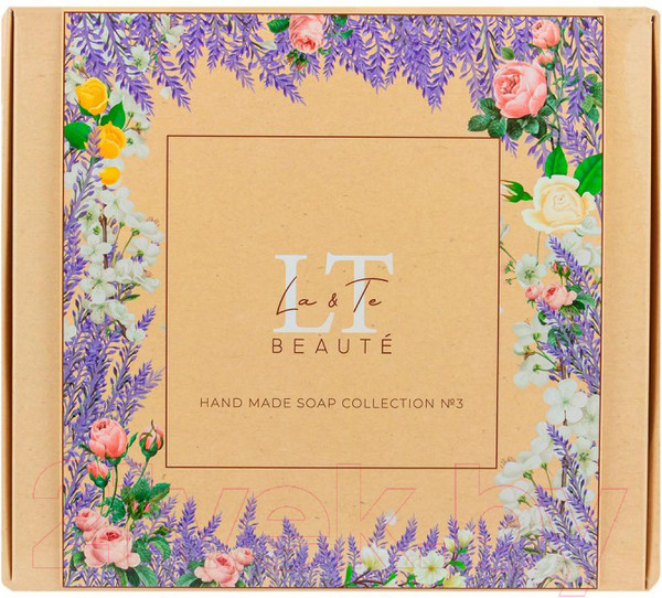 Изображение товара Набор мыла La and Te beaute LT-SP3 (жасмин/роза/лаванда)