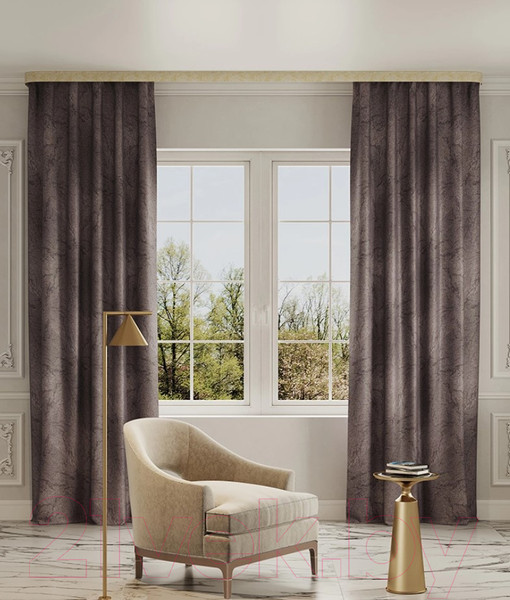 Изображение товара Штора LEGRAND Бидасар 200x260 / 58118938 (серый)