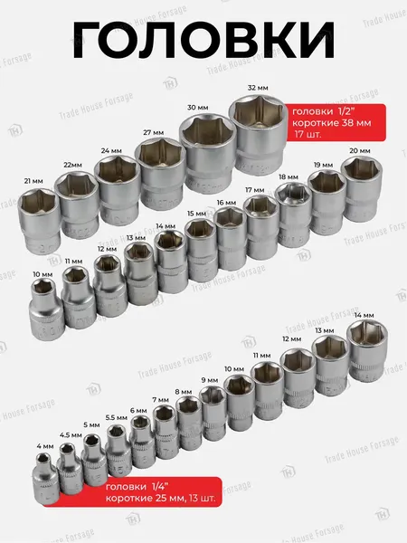 Изображение товара Универсальный набор инструментов BaumAuto BM-41082-5(16725)